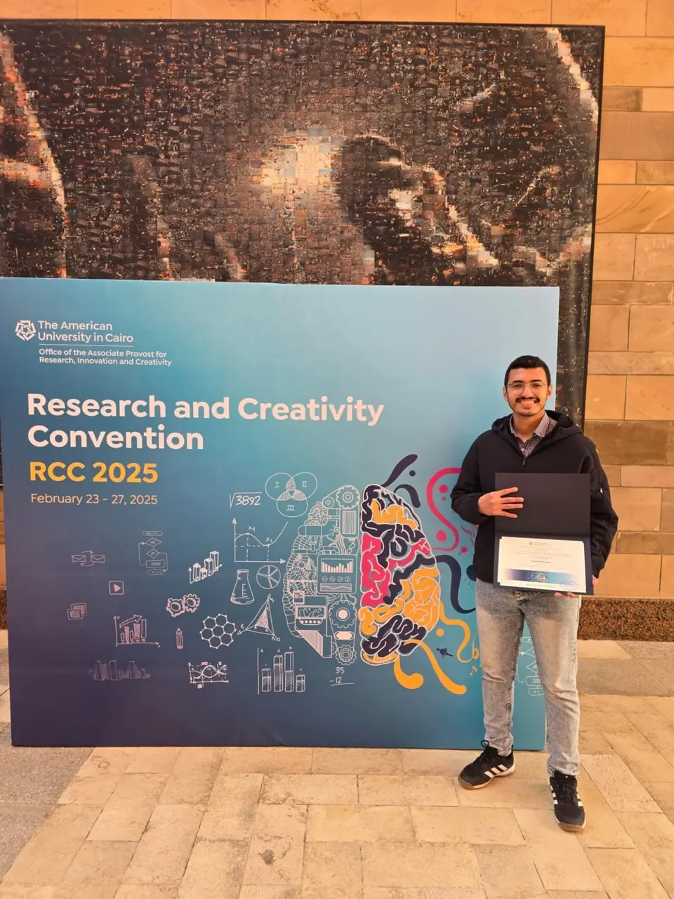 عرض بحثي في مؤتمر EURECA (AUC) - صورة 3